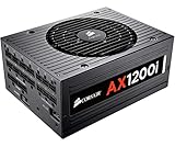 CORSAIR AXi Series, AX1200i, 1200 Watt, 80+ Platinum Certified, Fully Modular - Digital Power Supply