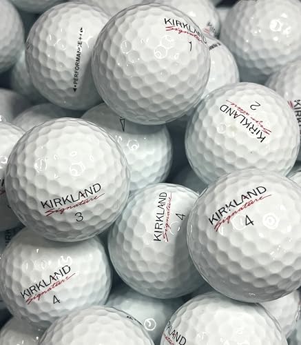 Golf Ball House…50 Signature+ White Golf Balls for Kirkland/Premium (AAA)