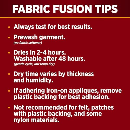 Aleene's Fabric Fusion Permanent Fabric Adhesive, 2-Ounce - Thumbnail 2