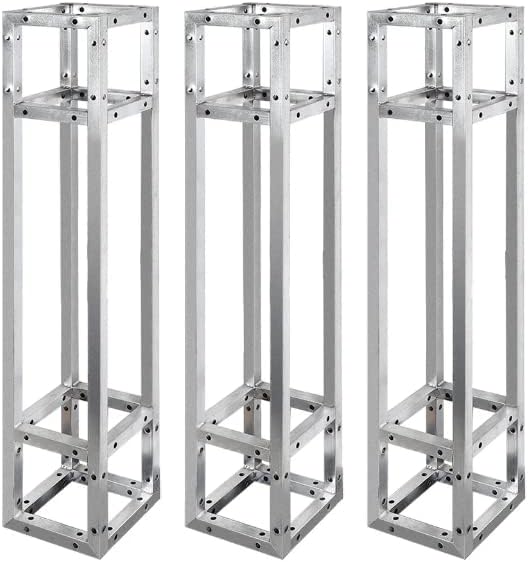Miniatura 1 de Paquete de 3 cajas cuadradas de truss trussing segmento kit para tienda de campaña, iluminación de DJ, escenario portátil temporal, uso en