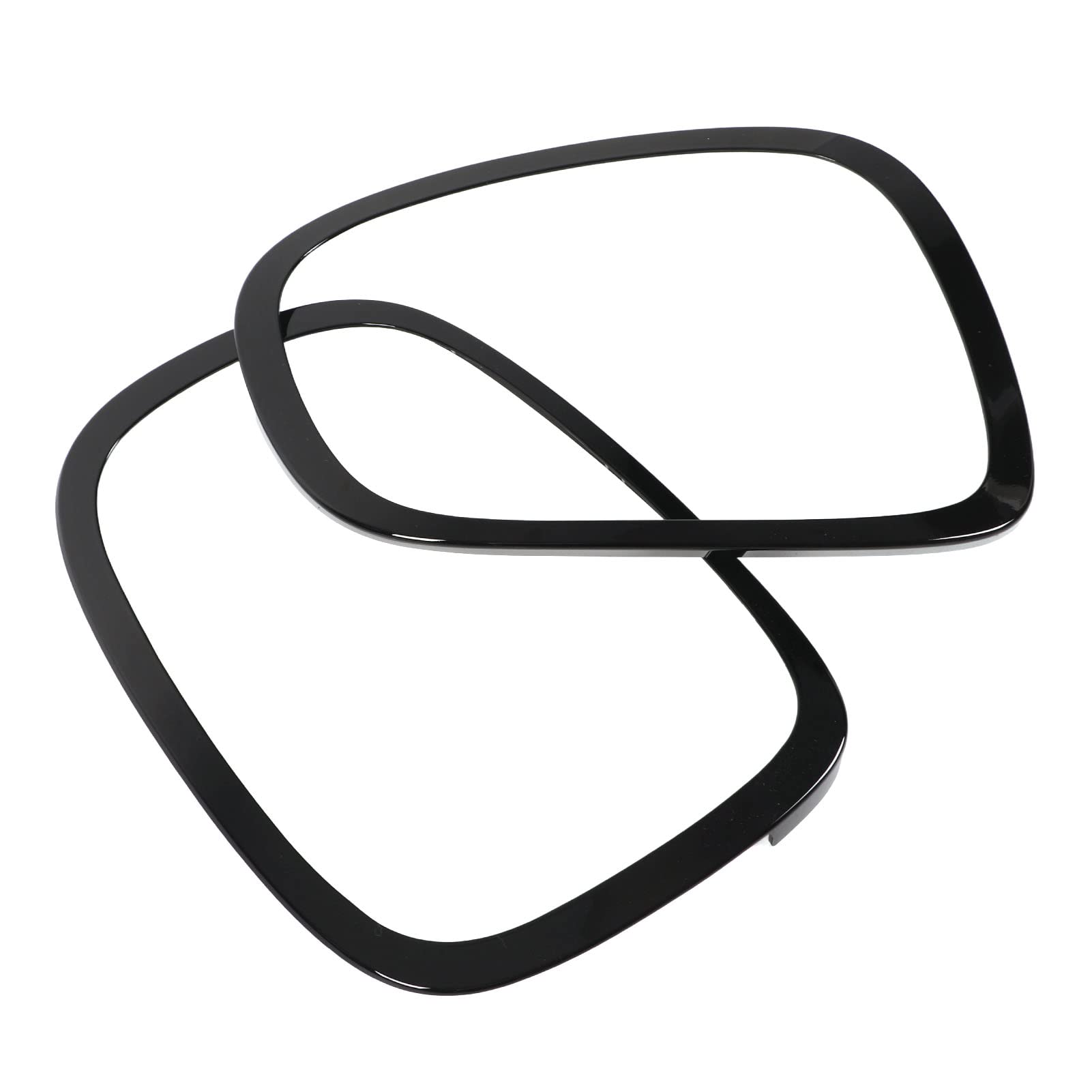 Festili Neri Lucidi e Rivestimenti Surround Cover per Mini F55 F56 F57 One S JCW 2014-2022 Accessori Esterni Automobilistici