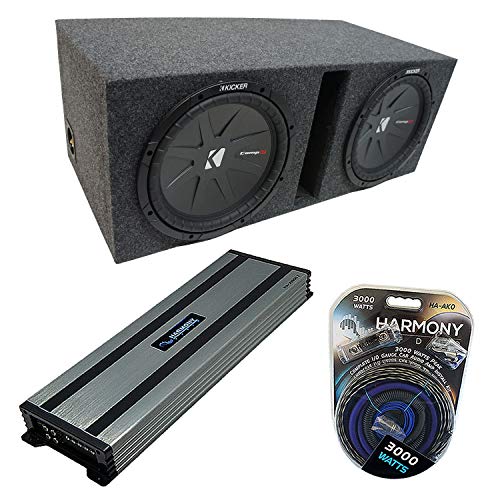 Harmony Audio Universal Car Stereo Vented Port Dual 10