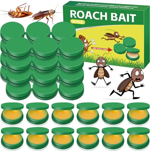 Roach Bait - Cockroach Killer Indoor Infestation, Roach Traps Cockroach Bait Gel, Get Rid of Roaches...