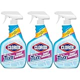 Clorox Plus Tilex Daily Shower Cleaner, 32 Fluid Ounce Spray Bottle, Pack of 3