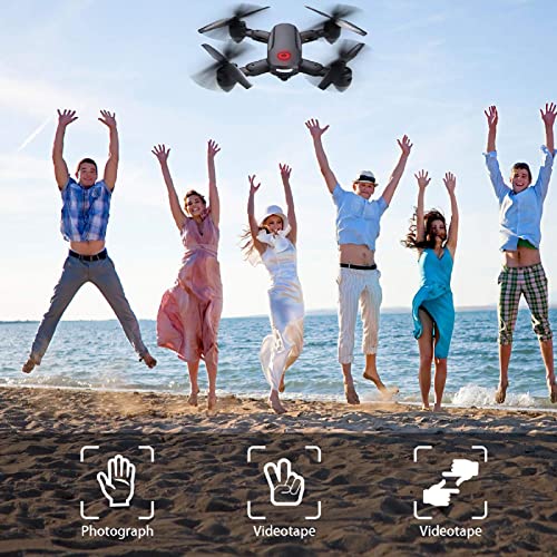Drones For Kids, Drones With Camera 720P Hd Fpv, Drone For Beginners With Gesture Photography, App Control (2 Batteries) #TOP4