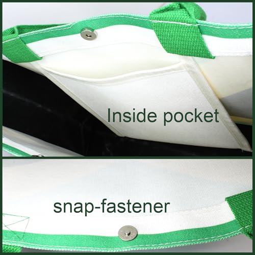 Image of Women's Canvas Tote Bag Waterproof Ribbon Beach Bag Jamaican Reggae Party Bag | Waterproof