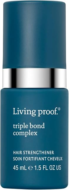 Living proof Triple Bond Complex, 45ML | Hair Treatment | Hair Strengthener | Repair Hair | Silicone Free | Paraben Free | Cruelty Free