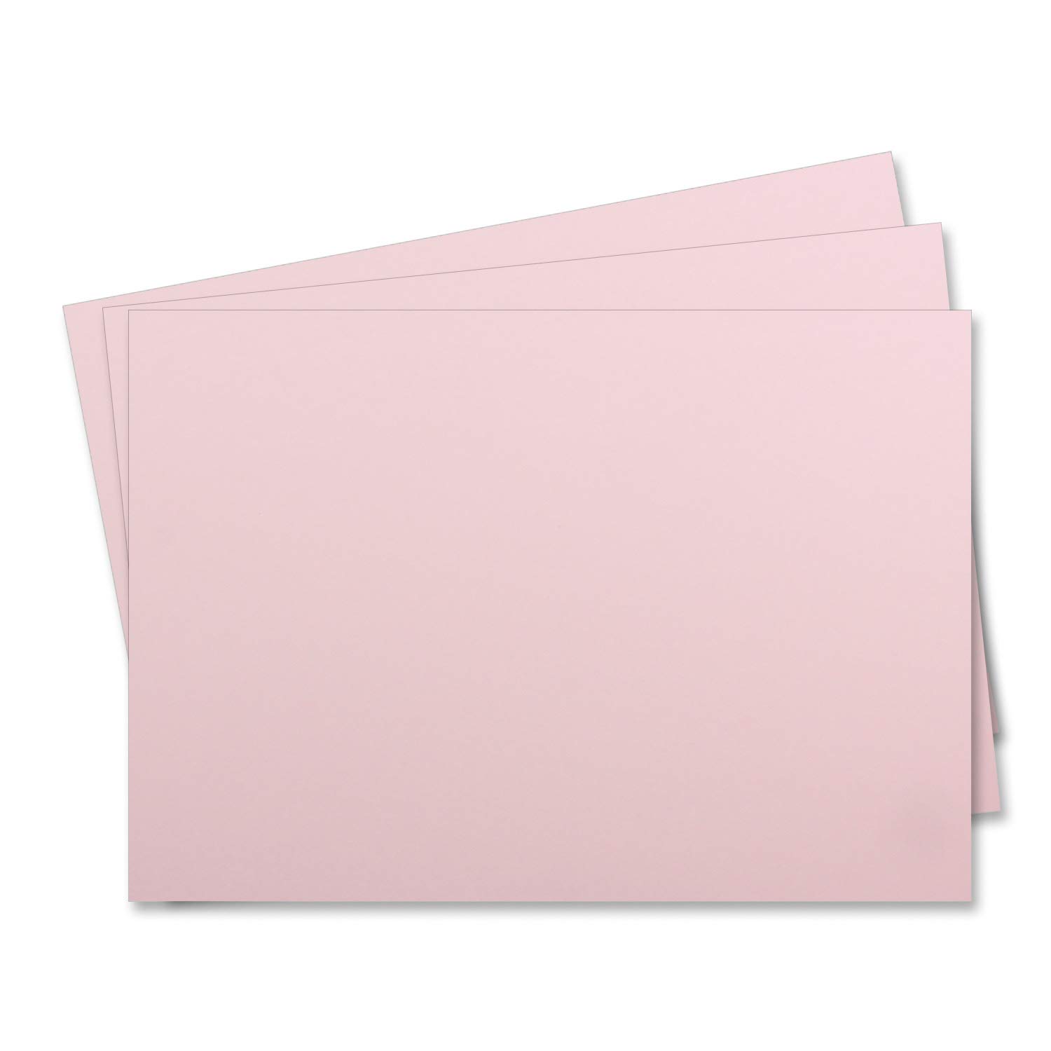 25x single card Set including envelopes DIN A6 C6 in pink - 14.8 x 10.5 cm - without fold, 16 - Pink, 25 card sets - Image 3