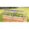 JUWEL Thermo-broeibed 200 (broeikas/thermohuis) geschikt voor verhoogde bloembak 2 x 1 m – 20443