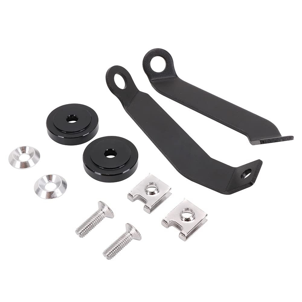 Paramani per moto, protezioni in plastica ABS, compatibili con NC700X 750X CB650F CTX700 2014-2018, colore: nero