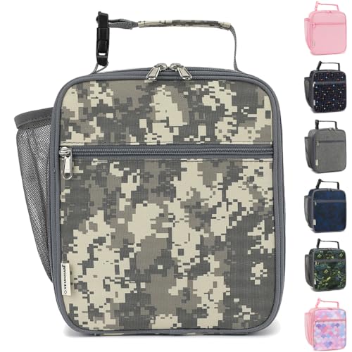 GYEUKHAM Lunch Box for Kids Boys Girls Men Women, Insulated Small Soft Cooler Lunch Bag Kit for School Work Picnic Travel - Reusable Portable...