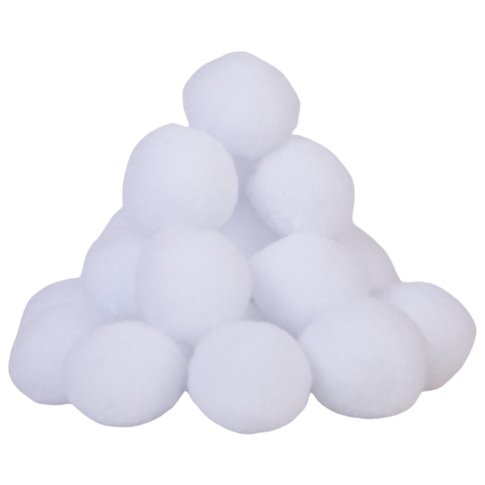 Bolas de nieve de imitación HEEZOU para juegos familiares en el salón y fiestas de invierno infantiles