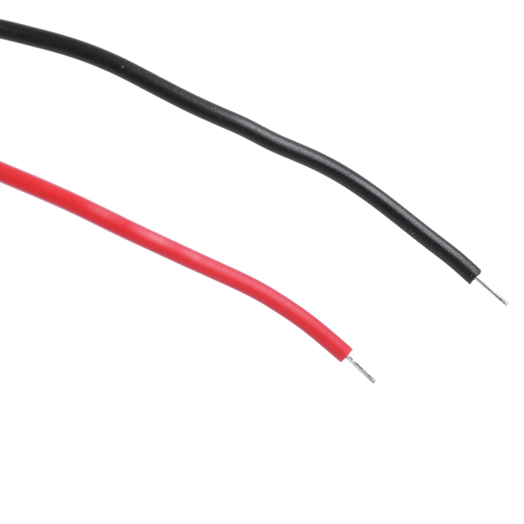 4 piezas 2 4 x 1,5 V AAA batería titular con conectores de alambre - Negro