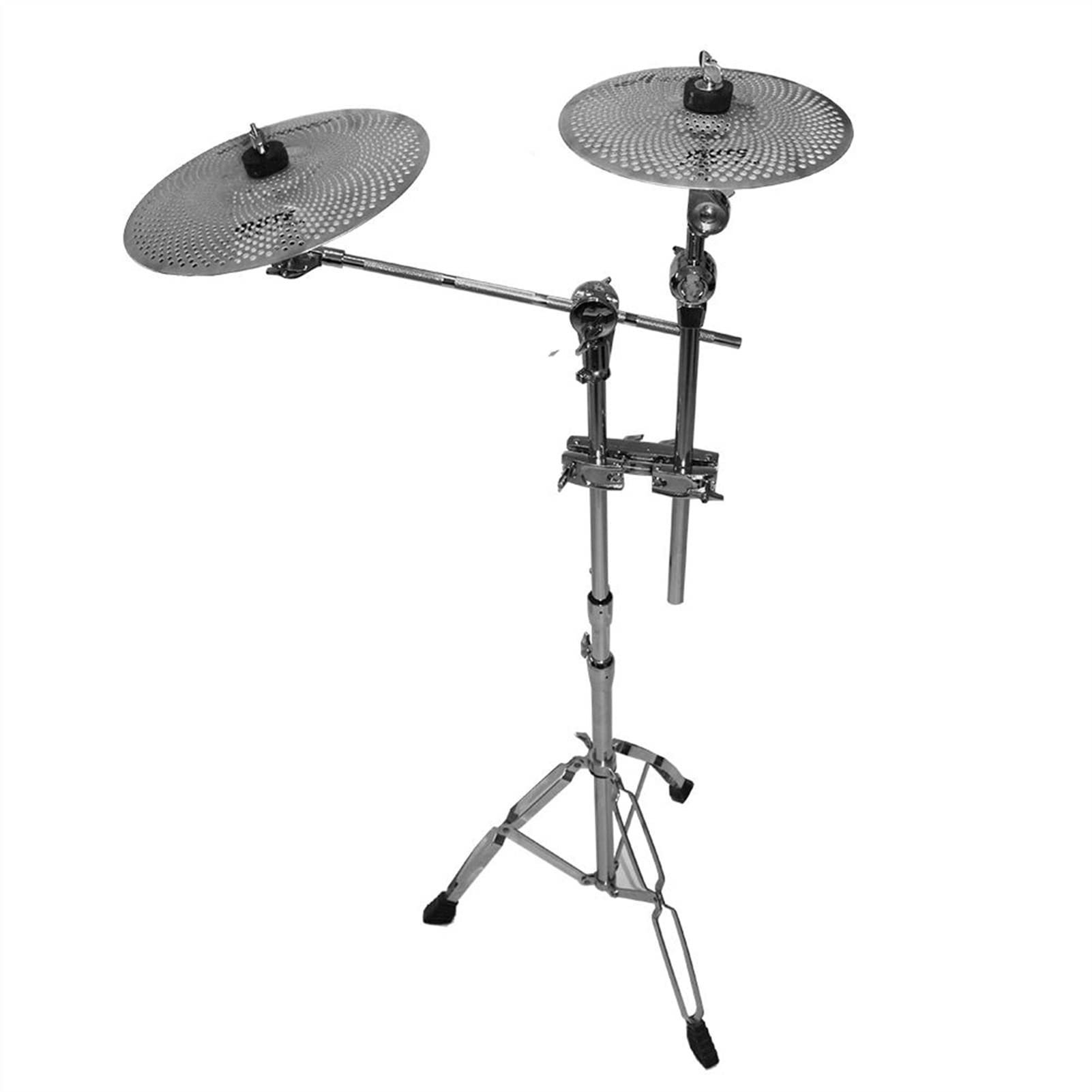 FLFL Soporte para platillo inclinable Soporte De Boom Adecuado para Todos Los Tamaños Soporte De Acero Inoxidable Use Un Soporte para Los Platillos Hihat