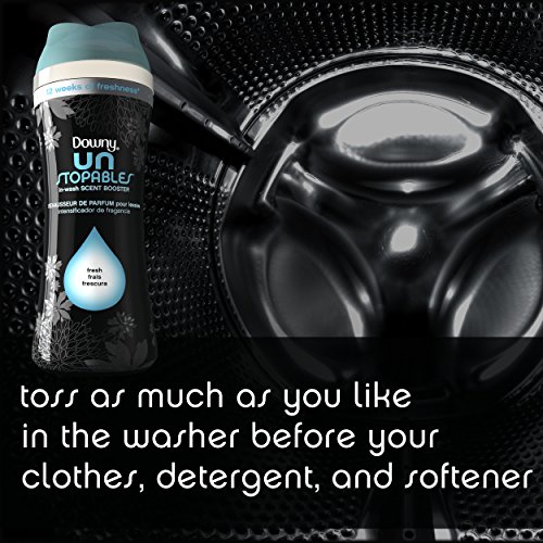 Image of Downy Unstopables Laundry Scent Booster Beads for Washer, Fresh, 10 oz (Pack of 4)