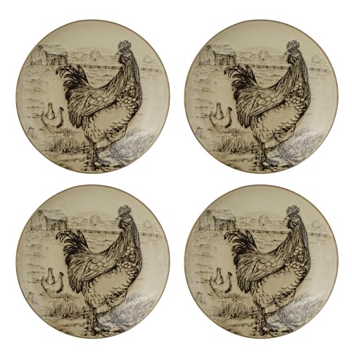 Pfaltzgraff 5177076 Homespun Rooster 16-Piece Dinnerware Set thumb #3