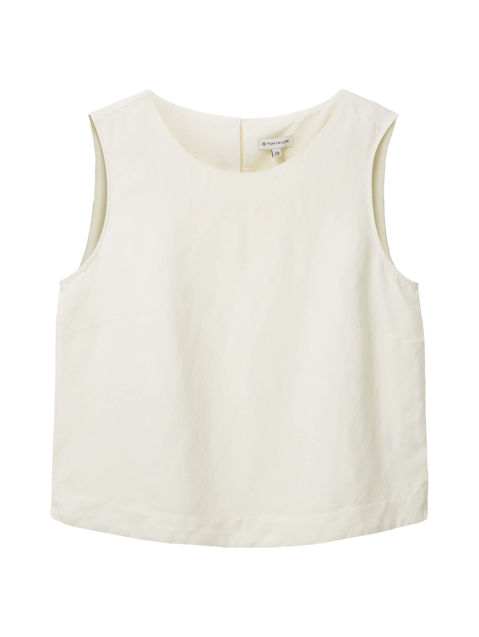 TOM TAILOR 1036710 Camicia da Donna, 10315-Whisper White, 32