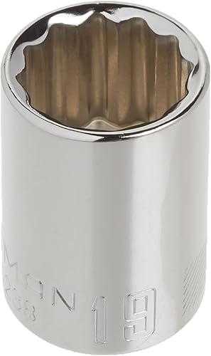 Miniatura 3 de CRAFTSMAN Enchufe poco profundo, métrico, unidad de 12 pulgada, 0.748in, 12 puntos (CMMT44238)