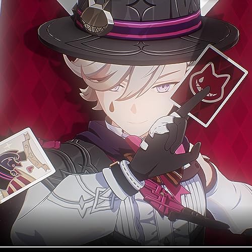 55 Stück Genshin Impact Lyney Poker Charakter Bild für Spieleliebhaber – Bild 3