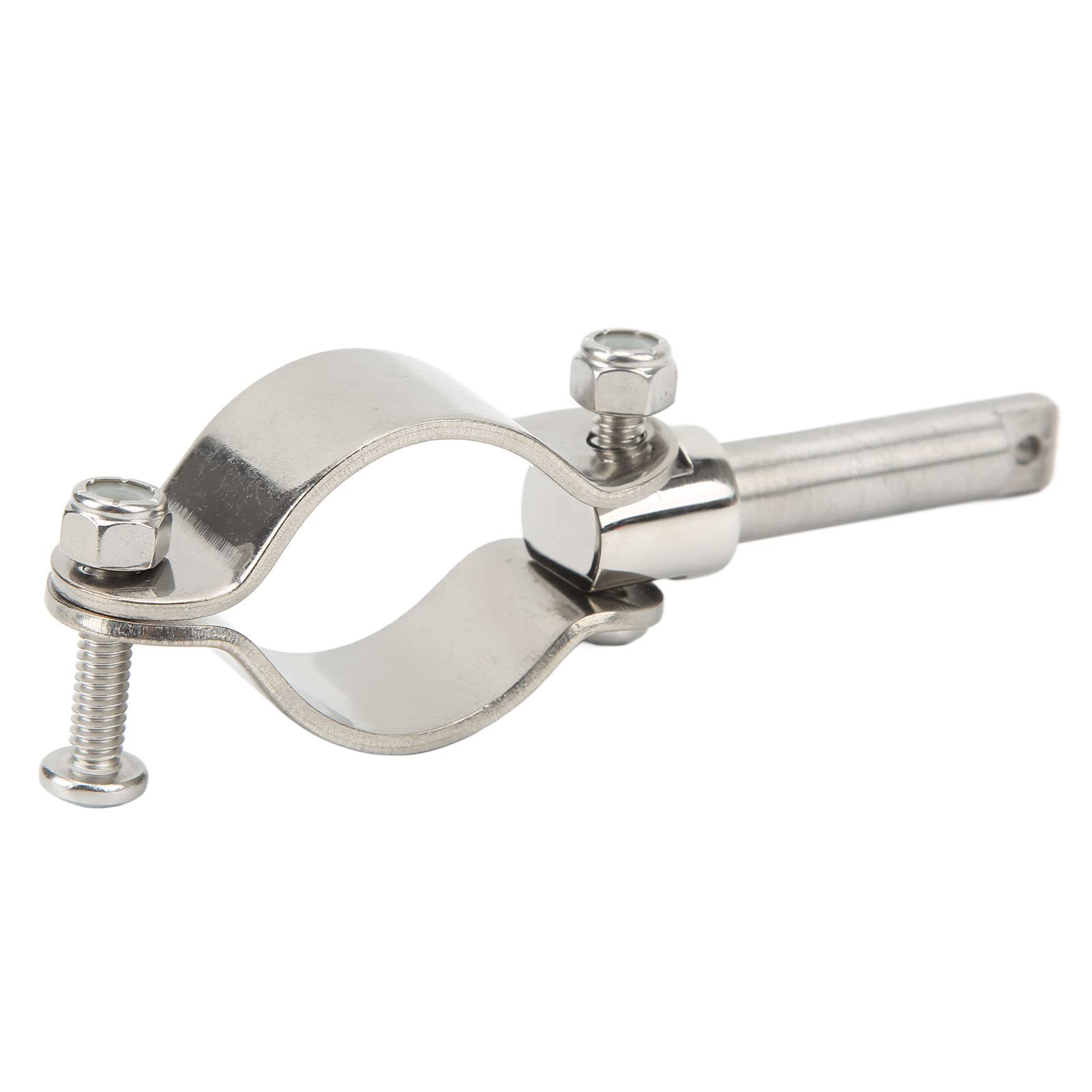 FLEXMAN 2 Pezzi Morsetto su Scalmi O Scalmi, Diametro Interno da 1 3/8 a 1 3/4 Pollice Morsetto su Scalmo O Scalmo in Acciaio Inossidabile, per Scalmo da 1‑5/8 Pollici Marino Per, Barche, Zattere