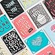 3 Stück Schneidematte für Cricut Joy Xtra Selbstklebende Schneidematten zum Einlegen von Karten Zubehör für Cricut Joy Xtra Schneidemaschine (4,7 x 6,5 Zoll)