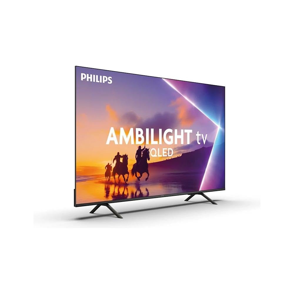 55PUS8450 - Tv 55 Pollici Smart Tv 4K QLED DVB-T2 HEVC/H.265 QLED Wifi Nero Classe Energetica E
