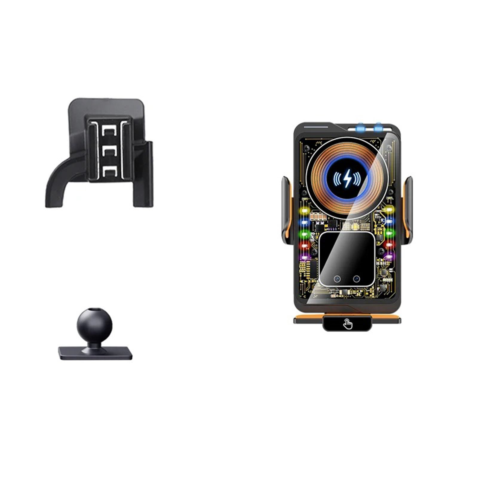 MOGFLMAN Car Phone Holder for Skoda Karoq 2018-2024, LHD Car Phone Holder