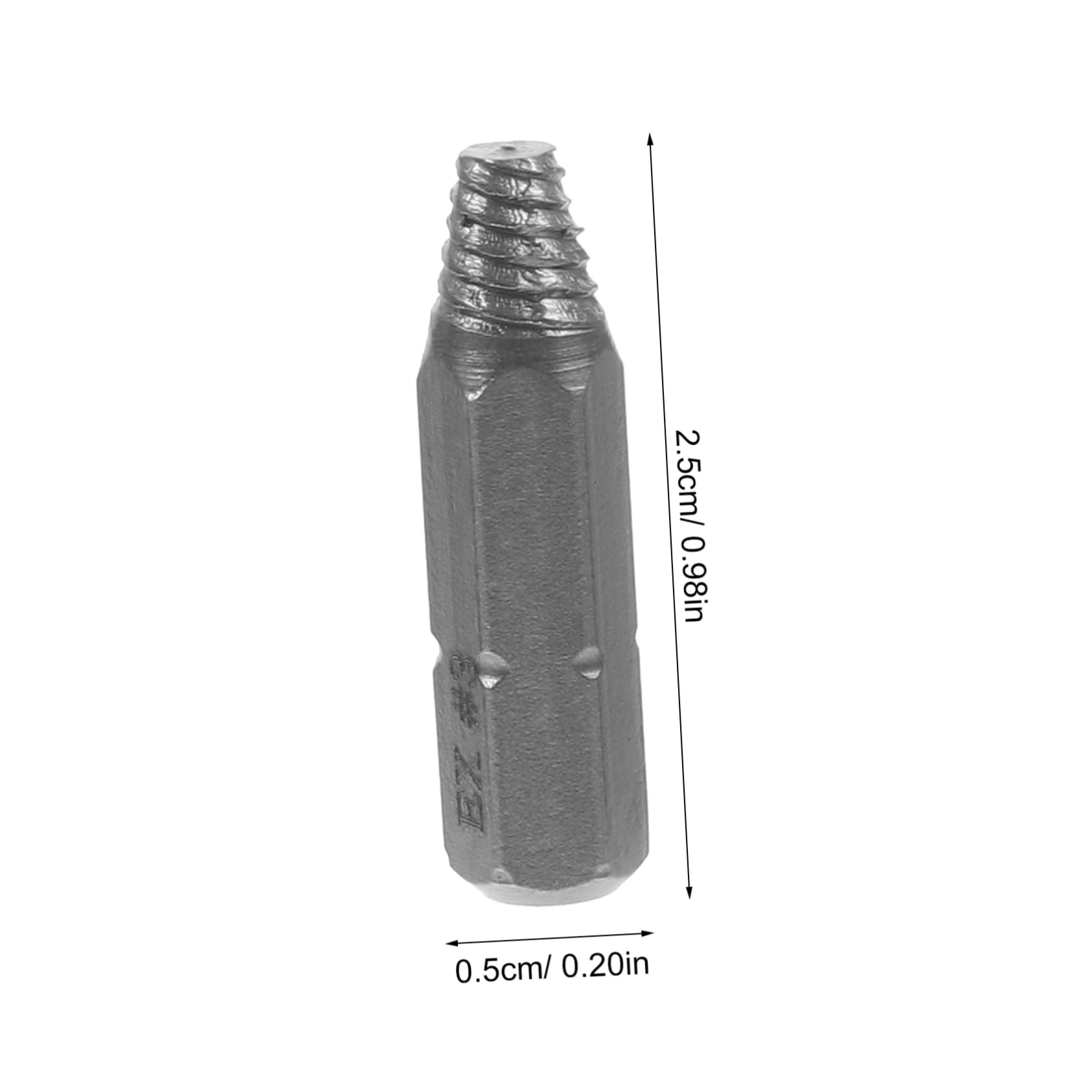 ARTIBETTER Stripped Bolt Extractor Small Screw Extractor Set 6.3mm Bits Home and Auto Repair Tool