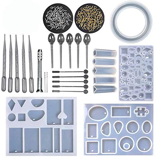 KKmoon Stampo in Silicone Muffa della Resina Fatta a Mano Che fa il Mestiere Resina Strumenti per DIY Fai da Te