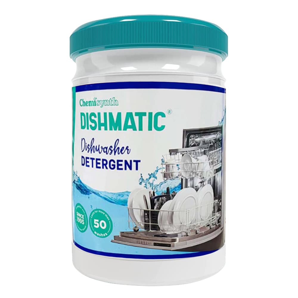 DISHMATIC Dishwasher Detergent (1 kg), Automatic Powerful Cleaner Dishwashing Powder for Spot-Free, Sparkling Clean Dishes [Compatible with All Dishwasher Machine] (B08JVD27VM) Amazon Price History, Amazon Price Tracker
