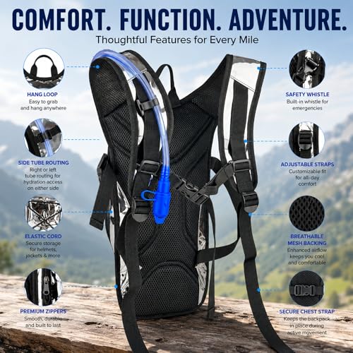 Sac à dos d'hydratation argenté idéal pour vos randonnées et trails dominicaux - 4
