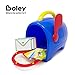 Boley Educational Toy Mailbox for Toddlers and Kids – 16 Piece Set with Letters, Envelopes, Postcards, Stamp Sheet, and Wipe-Clean Pens – Fun Learning and Pretend Play for Boys and Girls