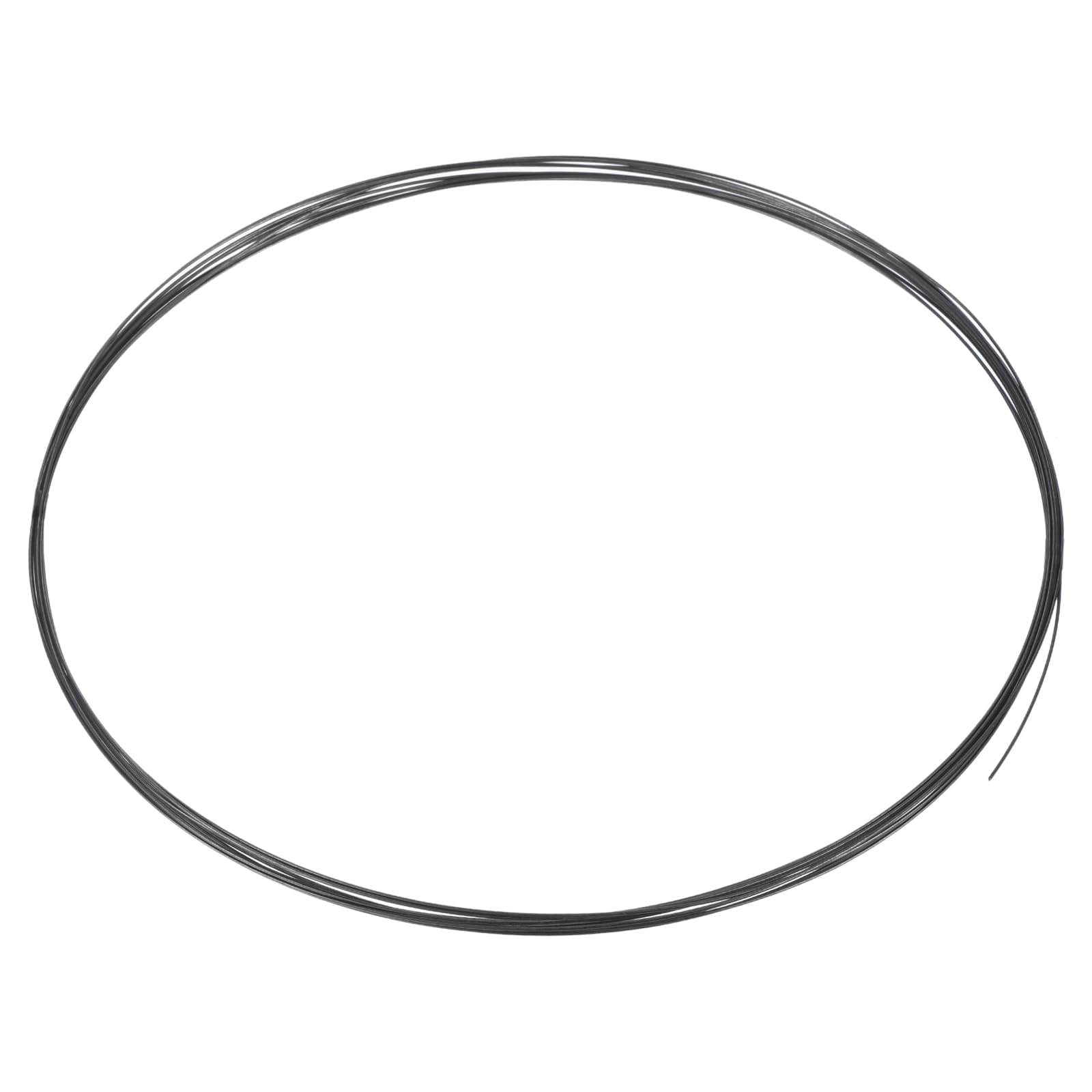 uxcell Tungsten Wire, 99.95% High Purity Tungsten Wire 0.5mm Dia x 4 Meter Length Tungsten Filament Metal Coil for Light Bulb Production Electronics Industry