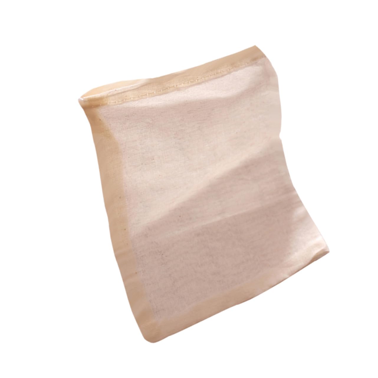 BESTonZON 2piezas Bolsas De Filtrado Reutilizables De Algodón Para Sopa Medicina y Té Cuerda Para Evitar Filtraciones