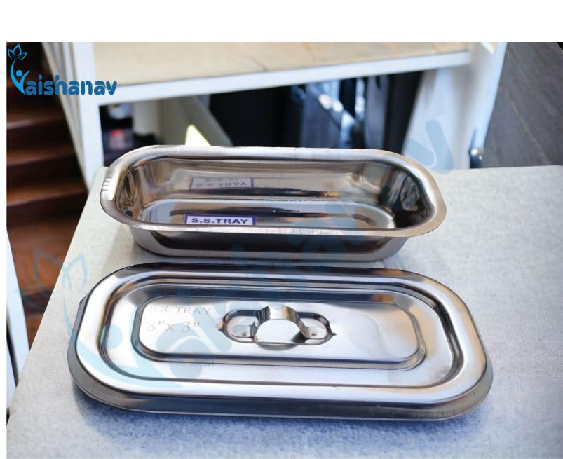 Image of Dressing Instrument Set (Set of 9 PCS) - Premium Surgical Grade Stainless Steel Instruments Packed in Convenient Instrument Tray - Ideal for Medical Professionals and Students