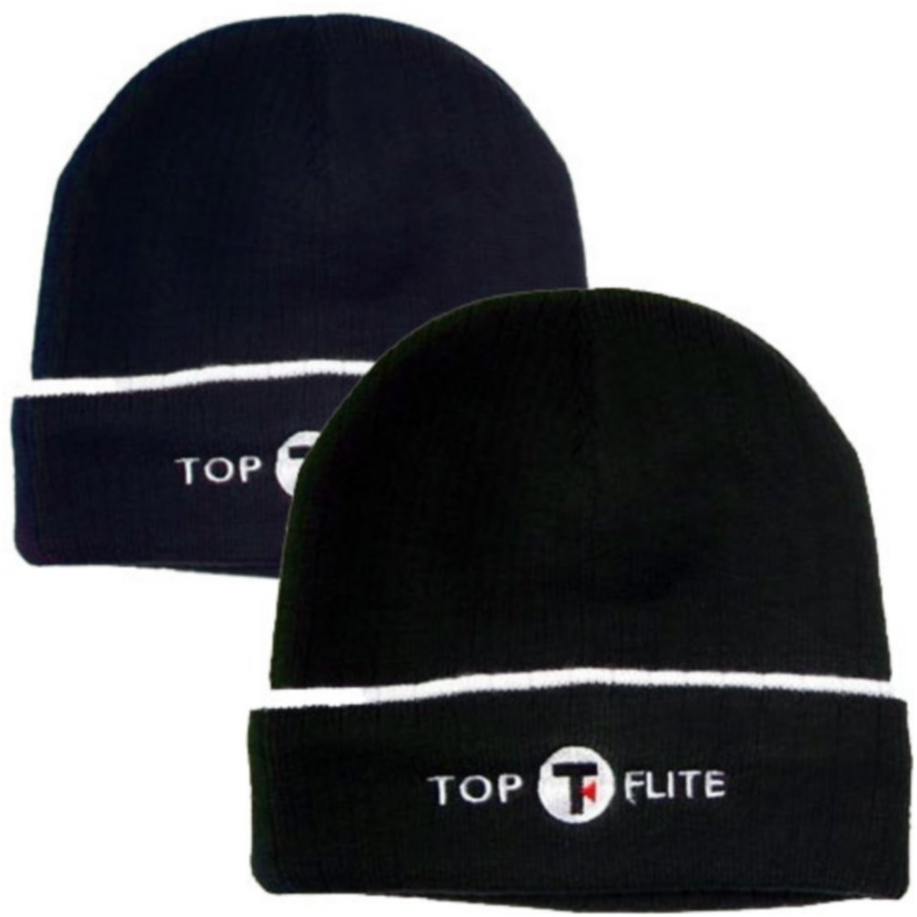Top Flite Knitted Beanie Navy : Amazon.co.uk