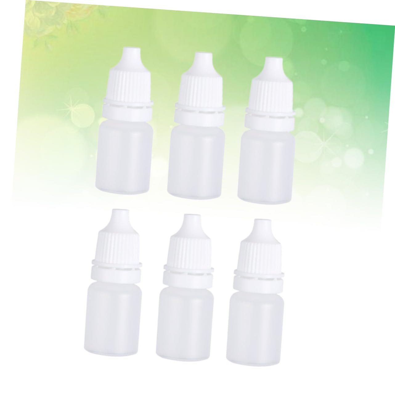 CIYODO 5ml Squeezable Dropper Bottle Set Empty Liquid Dropper Bottles for Eye Drops