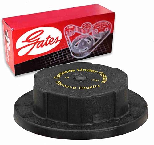 Gates Tapa de depósito de refrigerante de motor compatible con Nissan Titan 5.6L V8 2004-2009