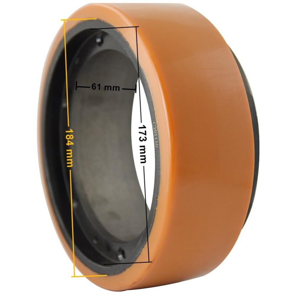 JAZGOT Ruota motrice 210x70 mm per transpallet EPT20-15ET2, LINDE MT15