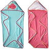 Carter's Carter's Baby Girls Bath Towels D04g042, Assorted, One Size Baby