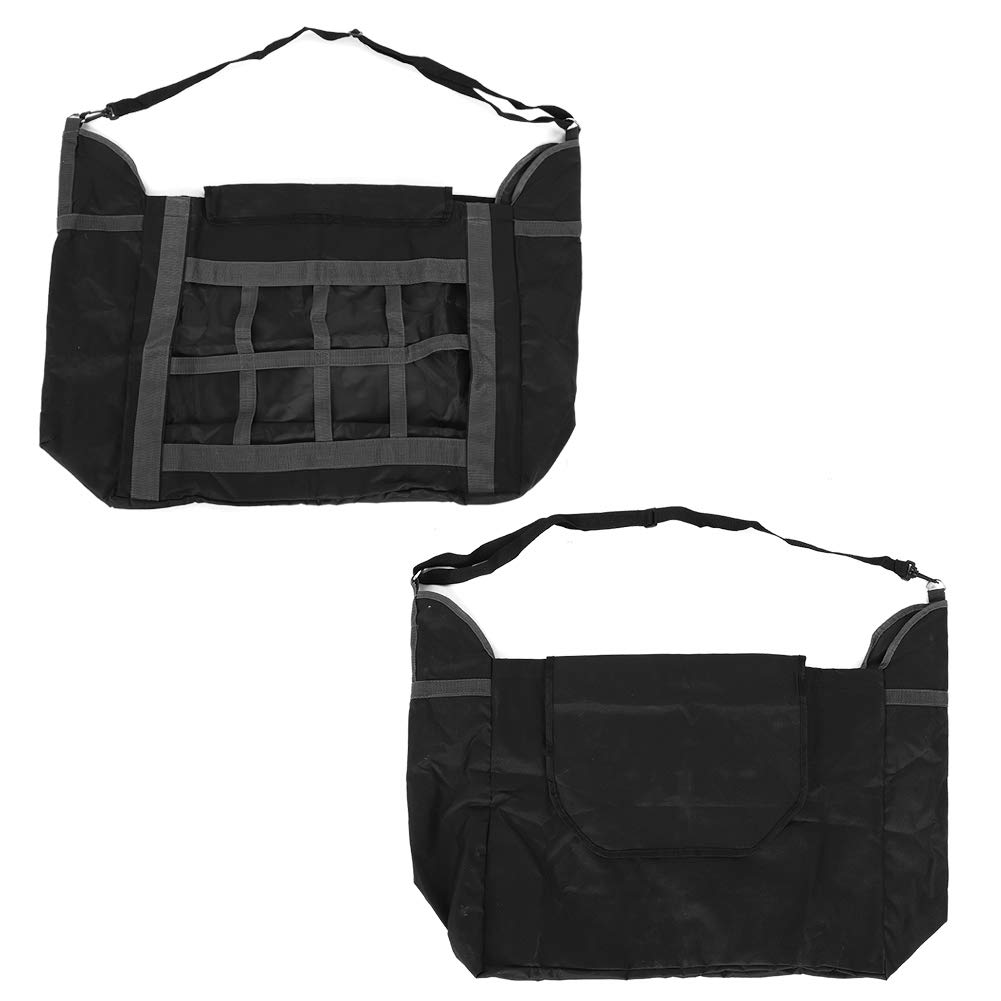 Bolsa de heno de tela de buey 600D de alta capacidad para caballos y cabras, solución de almacenamiento de paja resistente a la intemperie para alimentación y suministros de ganado