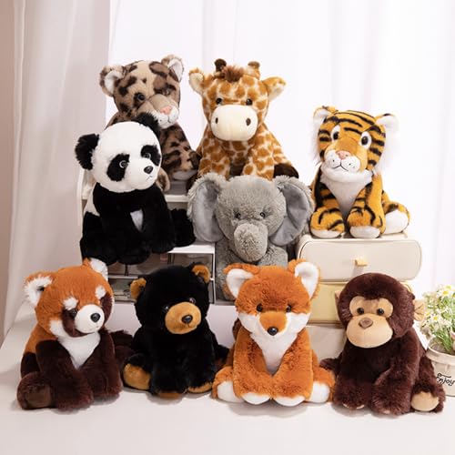 Image of Ditucu Giraffe Stuffed Animal 8 inch Cute Realistic Plush Toys Ultra Soft Plushies Gifts for Kids