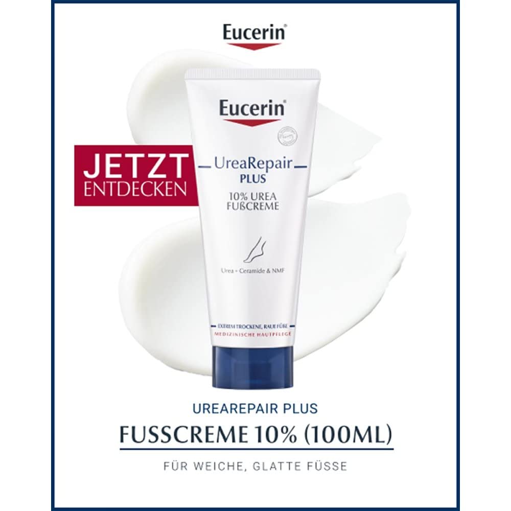 Eucerin UreaRepair plus Fußcreme 10%, 100 ml Kremowa