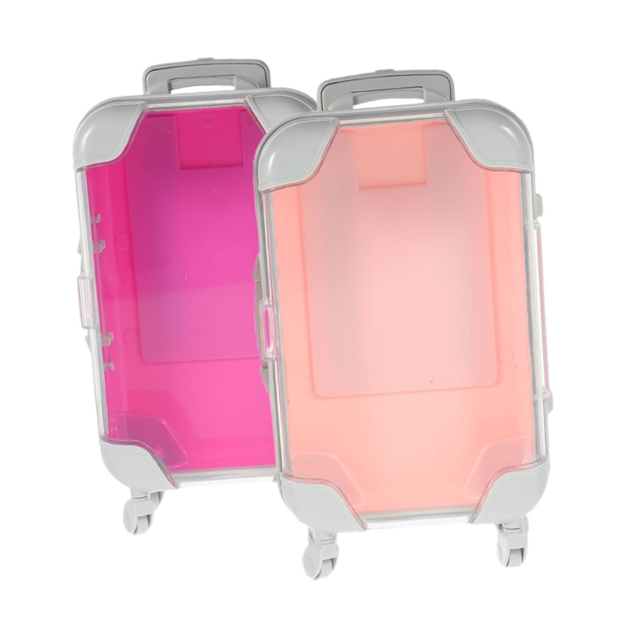 Beavorty 10 STK Trolley-Koffer Für Künstliche Wimpern Kosmetikkoffer Organizer Für Make-up-Pinsel Schminkkoffer Mini-Make-up-Koffer Hart-Make-up-reiseetui Mini-Koffer Kulturbeutel