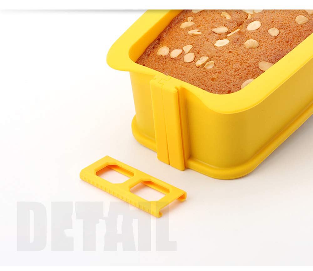 Molde desmontable de silicona antiadherente con parte inferior extraíble y base de vidrio, molde para tartas de queso a prueba de fugas para hornear, sin BPA