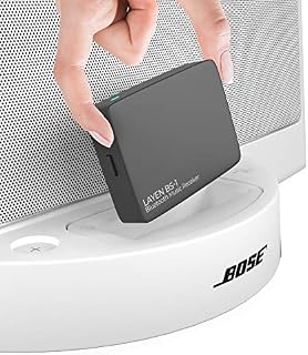 LAYEN BS-1 30 Pin Bluetooth Adapter Receiver - Audio Dongle for Bose SoundDock - Plus More - (Not Suitable for Cars)