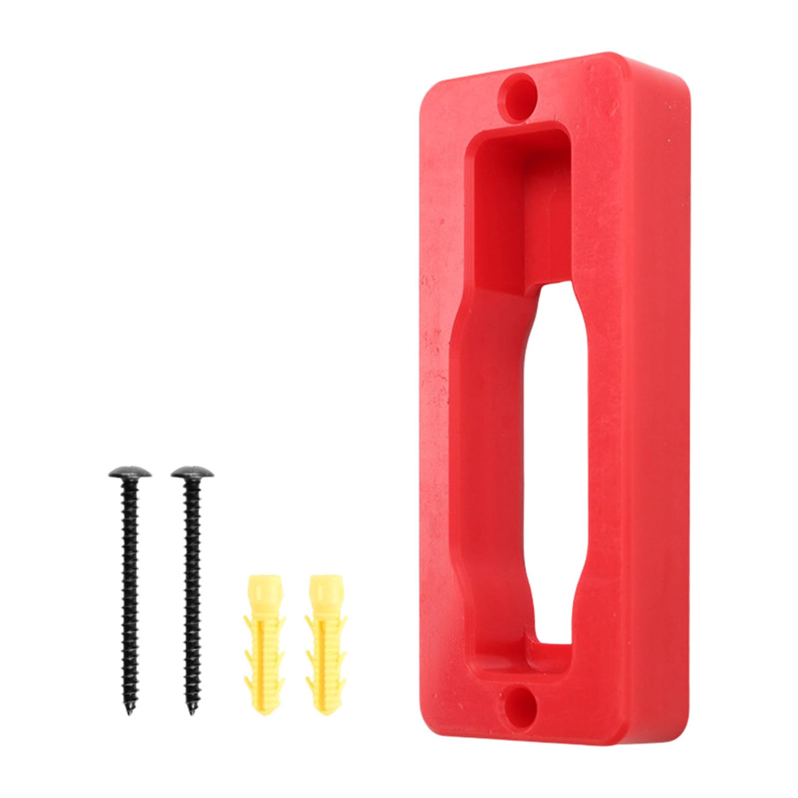 Hsioluted Red Reel Display Stand Space Saving Wall Holder For Tackle Room Fishing Reel Wall Mount Rack