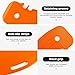 Slide Transfer Board, Sliding Boards Transfer to Wheelchairs, Seniors & Patient from Bed to Chair, Car, Non-Slip Hangable Sliding Boards Hold up to 450 lbs(Orange)