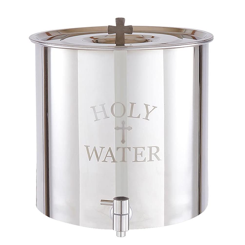 Photo 1 of Holy Water Receptacle, 5 Gallons, Stainless