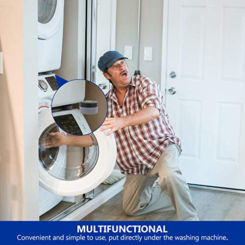Mobestech 4Pcs Almofadas para Máquina de Lavar Roupa para Lavar Almofadas para Chão Lavadora Almofad